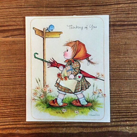 Lot of 7 Anne Liese “Thinking of You” Greeting Cards The Good Samaritans - Picture 10 of 15